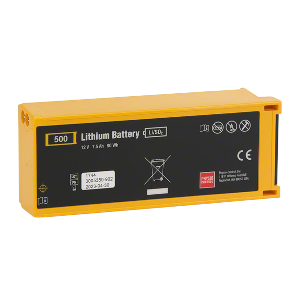 Batteri till Lifepak 500, hjärtstartare & tillbehör av hög kvalité. Alltid med 1 års försäkring och 8 års garanti. 