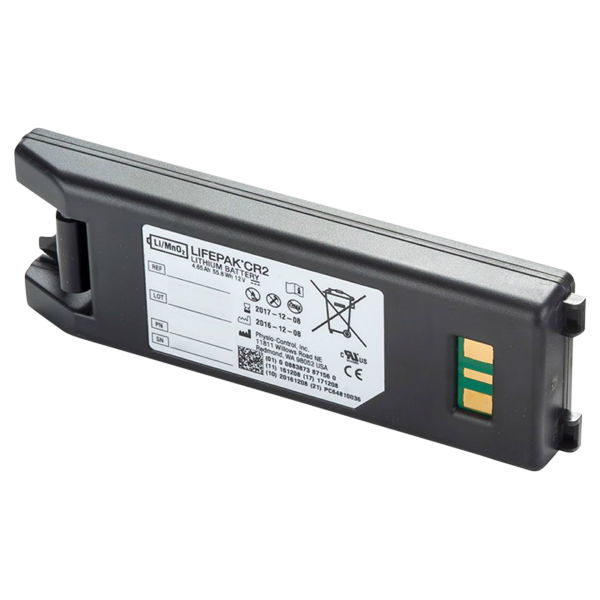 Batteri till Lifepak CR2, hjärtstartare & tillbehör av hög kvalité. Alltid med 1 års försäkring & 8 års garanti. 