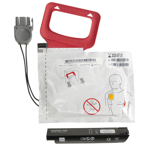 Chargepak inkl. 1 par elektroder till Lifepak CR plus, hjärtstartare & tillbehör av hög kvalité. Alltid med 1 års försäkring & 8 års garanti. 