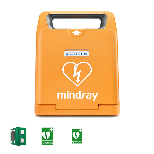 Hjärtstartarpaket Mindray Beneheart C1A med POLAR värmeskåp (-45 C), hjärtstartare & tillbehör av hög kvalité. Alltid med 1 års försäkring och 8 års garanti. 