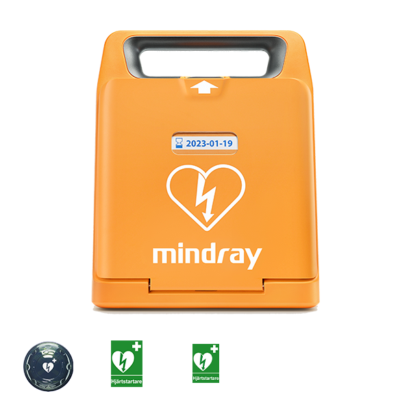 Hjärtstartarpaket Mindray Beneheart C1A med Rotaid värmeskåp (-20 C), hjärtstartare & tillbehör av hög kvalité. Alltid med 1 års försäkring och 8 års garanti. 