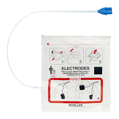 Vuxenelektroder Fred Easyport, hjärtstartare & tillbehör av hög kvalité. Alltid med 1 års försäkring och 8 års garanti. 